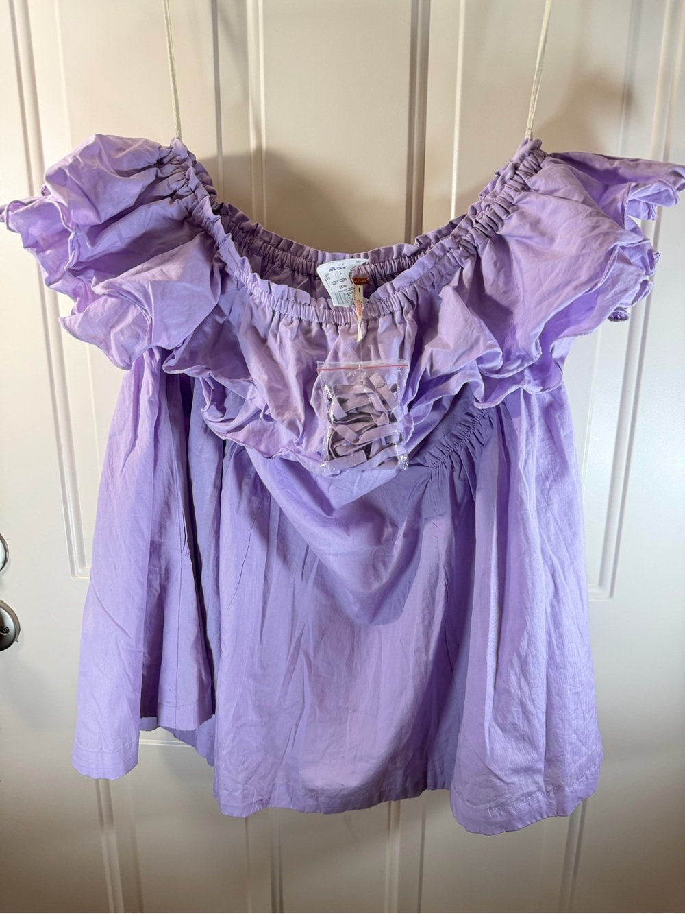 New Free People Have A Thing For You Mini Dress Women’s Medium Lavender 0380